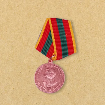 Sovjeta ruske Bronasto Medaljo Za Pogumen Dela v Veliki Patriotske Vojne WW2