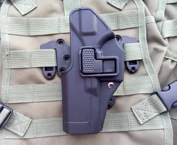 Taktično pristen Vojaške Army Air mehko Fit Prsih Pasu noge veslo Molle tulec, ki so primerni za Glock 17 18 22 26 31 levo roko