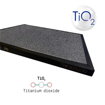 TiO2 Titanovega Dioksida/Photocatalyst Čistilec Zraka Filter Posebna Velikost (150MM400MM) X (150MM400MM) X 10 mm V ŽELENI VELIKOSTI