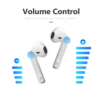 TWS Brezžične Bluetooth Slušalke z Mikrofonom Šport Stereo Bluetooth Slušalke Touch Kontrole Brezžične Slušalke Čepkov Telefon