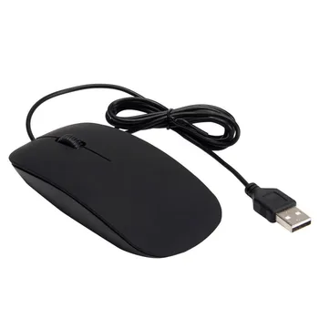 Ultra Tanek Mini USB, Žična Miška Optični 1200DPI Ergonomska Igralec 3D Miši Za Macbook HP Laptop Notebook PC Namizni Računalnik Miške