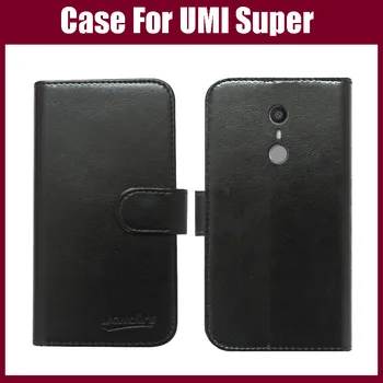 UMI Super Zadeva Nov Prihod Visoke Kakovosti Usnja Flip Primeru Telefon Zaščitni Pokrov Za UMI Super Zadeva s Kartico sim sveže slog