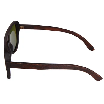 Upscale Ročno Bukev okvir, Lesene Unisex sončna očala Letnik Polarizirana sončna očala za ženske Plaži Anti-UV očala