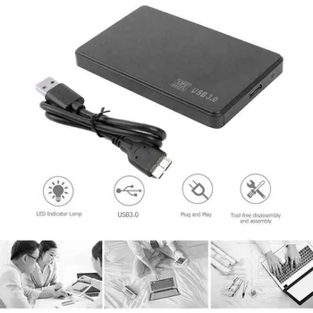 USB 3.0/2.0 5G 2.5 inch SATA Zunanji Prenos Zaprtje HDD Trdi Ohišje Diska Primeru Polje Zunanji Trdi Disk, za PC