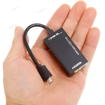 USB za HDMI MHL Mikro USB Moški HDMI Ženski Vedio Kabel Adapter, Priključek za Samsung HTC XiaoMi Dodatki