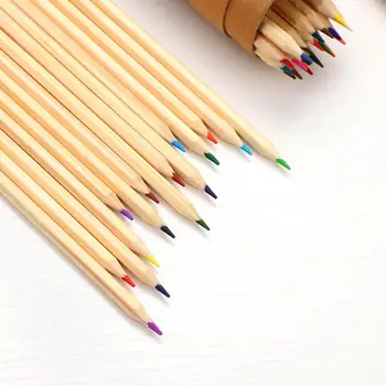 Ustvarjalne Dnevnik Barve svinčnik lesa 12 barvo 24 barvno 36 barvo, umetnost, risba, svinčnik Šolske potrebščine kawaii