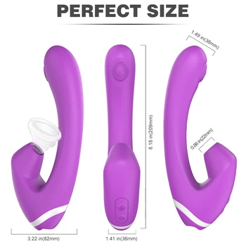 Vagina Sesanju Vibrator Big Dildo z vibriranjem Bedak Oralni Seks Sesalna Klitoris Stimulator Erotično Sex Igrača za Ženske Spolne Wellness