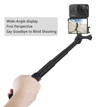 Vlog & Selfie Ogledalo za GoPro 8/7/6/5 OSMO SJCAM Akcijska Kamera HD Široko Angel Zaslon z bazo vijak preprosta povezava