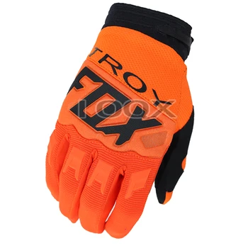 Vroče Prodaje Troy Fox Motorbike Racing Jahanje Umazanijo Kolo Motokros Dirke Rokavice MX MTB ATV Off Road Polno Prst Iz Rokavice Šport
