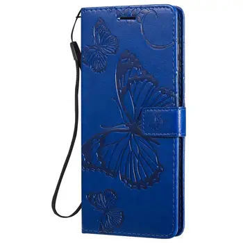 Xiami Redmi Opomba 9S Usnjena torbica Za Coque Xiami Redmi Opomba 9 9 Pro Max Kritje Redmi Opomba 9S 3D Relief Flip Denarnico, Telefon Primeru