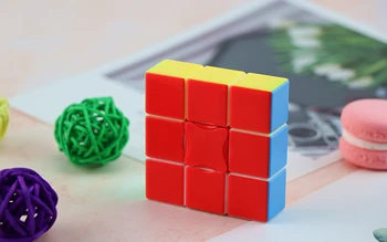 Yongjun 133 Cubo Čarobno 1x3x3 133 Cubo Stickerless Puzzle šest Barv Twist 3x3x1 Izobraževalne Igrače Za Otroke Učenje igrače