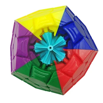 Yuxin Malo Čarobno 12 strani Megaminxed V2 Cubo 3x3x3 magic puzzle 3x3 Dodecahedron kocke Hitrost Dodecahedron magic puzzle kocka