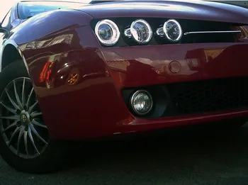 Za Alfa Romeo 159 2005 2006 2007 2008 2009 2010 2011 Multi-barvni Led Angel Eyes Komplet RGB Halo Obroči Dnevnih Luči DRL
