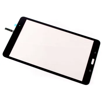 Za Galaxy Tab Pro 8.4 wifi sm-t320 T320 sprednji Zaslon na Dotik, Plošča Računalnike Senzor zunanje Steklo, Nadomestni DELI, ČRNO BEL