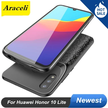 Za Huawei Honor 10 Lite Baterije Primeru 4700 mah Telefon Kritje Pametne Moči Banke Za Huawei Honor 10 Lite Polnilnik Primeru