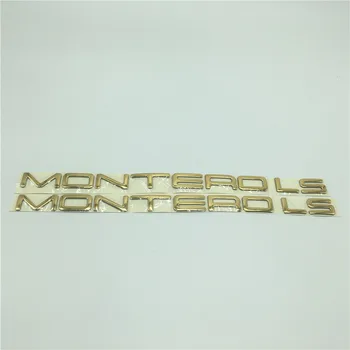 Za Mitsubishi Pajero Montero LS SR Emblem Stranska Vrata Fender Logotip Nalepke