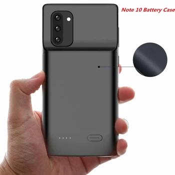 Za Samsung Galaxy Note 10 Baterije Primeru 5200 Mah Moda Zunanje varnostne Kopije Moč Primeru Polnilnik Kritje Pack Opomba 10 Baterije primeru
