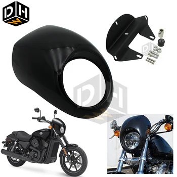 Črna Smerniki Oklep Za Harley Sprednje Vilice Gori Dyna Sportster XL883 1200