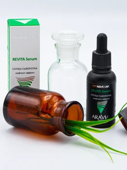 Сплэш-serum za lifting obraza učinek Revita Serum, 30 ml, aravia strokovno