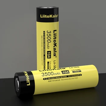 1-8PCS LiitoKala 2020 Novo Lii-35S 18650 3,7 V 3500mAh polnilna litijeva baterija za LED svetilka