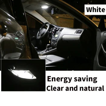 10 x Canbus Napak LED Notranja Luč Kit Paket za 2009-Nissan Kocka Avto Dodatki Zemljevid Dome Trunk Licenco Svetlobe