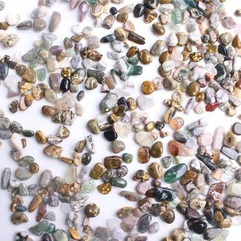 100 g/200 g/500g Naravnih Ocean Jasper Gramoz Kristalno Poliranje Žetonov Makadam &Prod Gemstone DIY Doma Fish Tank Dekoracijo