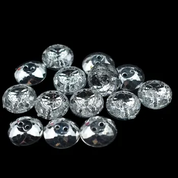 100 KOZARCEV Nosorogovo Kristalno Gumbi Šivanje Pohištvo Dekoracija DIY Diamond Gumb Pribor, Kovinski Gumbi, Okrasni