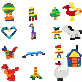1000 Kosov gradniki Legoings Mesto DIY Ustvarjalne Opeke Večino Model Številke Izobraževalne Otroci Igrače Združljiv Vseh Znamk