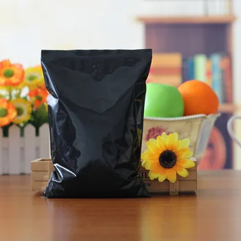 1000pcs/Veliko 4x5cm majhnosti Črno PE plastično vrečko Ziplock Zapira patentna zadrga Vrečka darilne vrečke Brezplačna Dostava
