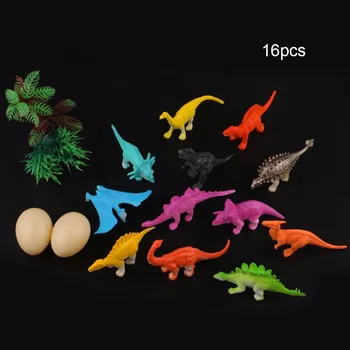 16 Kos Smešno Igrače Za Otroke, Otroci Mini Dinozaver Model Igrače Otroška Simulacije Mini Dinozaver Model Set Sod Igrače, Otroške Igre Darilo Vroče