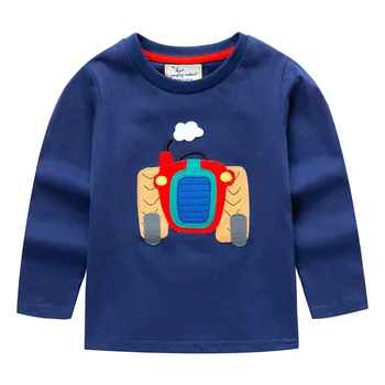 2020 Fantje T Shirt Baby Boy Majica S Kratkimi Rokavi Otroci Oblačila Jeseni Jeseni Vrhovi Živali Tshirt Enfant Tee Shirt Koszulki Malčka Fant Obleke