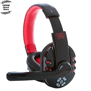 2020 Najnovejše Brezžične Slušalke Bluetooth Slušalke Nastavljiv Stereo Gaming Slušalke z Mikrofonom za Telefon, Prenosni Računalnik