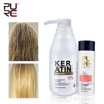 2020 PURC Brazilski keratin 12% formalin 300 ml keratin zdravljenje šampon sredstva za Ravnanje las, popravi poškodbe las keratin za lase