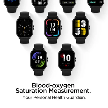 2021 Globalni Različici Amazfit GTS 2e Bluetooth Smartwatch Nasičenost kisika v Krvi, za Sprejem Klicev 5 ATM Pametno Gledati Andriod za IO