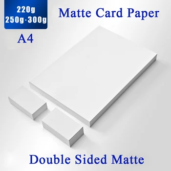220 g 250 g Dvojni Stranski Mat Foto Papir za vizitke/Ime Kartice/Razglednica