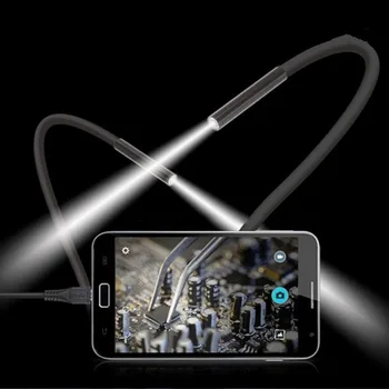 2m/5m Kabel 5,5 mm 8 mm Objektiv PC Android Endoskop Fotoaparat Industrijske Borescopes TypeC USB Mini Endoskop Nepremočljiva