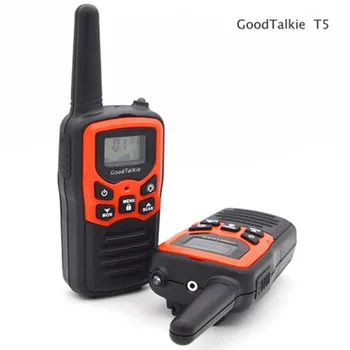 2PCS GoodTalkie T5 Walkie talkie Holding prostem Civilne High power walkie talkie 22 Shindo 400-470MHz Največje razdalje 5 km