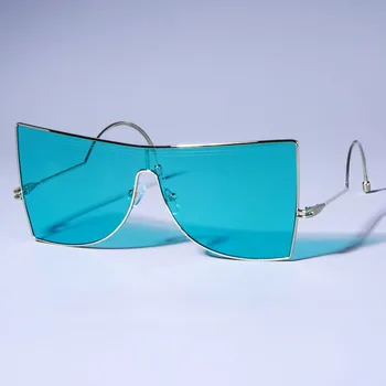 49029 En Objektiv, sončna Očala Goggle Moški Ženske Modni Odtenki UV400 Letnik Očala