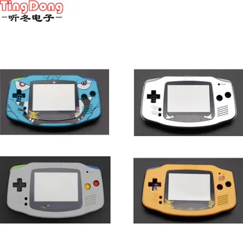 4pcs Siva, rumena, modra, srebrna Barva Ohišje Lupino Kritje Primera zamenjava za Gameboy Advance za GBA SuperFamicom Različica