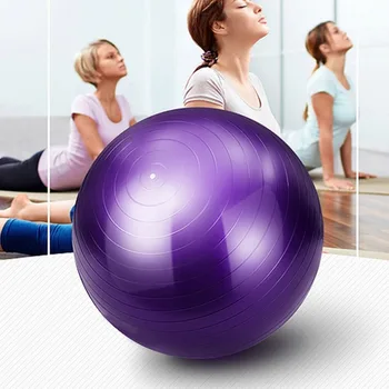 55 cm Fitnes, Pilates Žogo Pripomoček za Maso Usposabljanje Fleksibilnost, Ravnotežje PVC, Anti-slip za Fitnes S Črpalko Priključite
