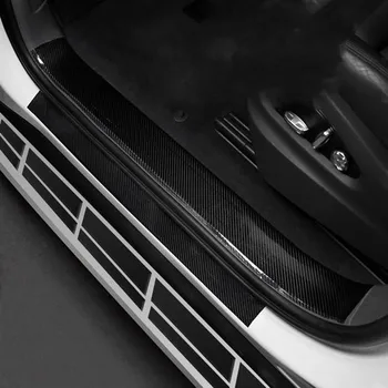 5D Nano Lepilo Avto Nalepke Ogljikovih Vlaken Zaščitnik Film Vrata Rob Zaščitni Prtljažniku Avtomobila Vrata Polico za Celotno Telo, Nalepke Vinyl Opremo