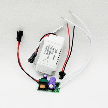 5pc Zunanji LED Driver razsvetljavo transformator 8-25 W/25-36W Input180-265V za SMD Stropna Plošča Luči Napajanje Plastični Pokrov