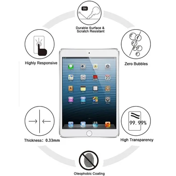 9H Screen Protector za iPad Pro Za 12,9 Kaljeno Steklo Tablet Zaščitni Zaslon film Anti-Scratch za iPad Pro za 12,9 palčni 2017 2018
