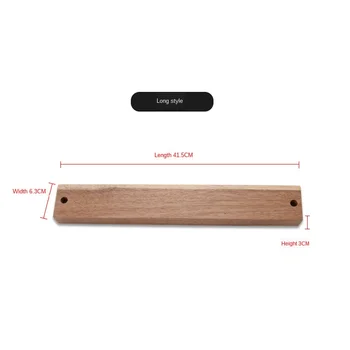 Anti-korozijska antikorozijski masivnega lesa magnet klobčičev močno obremenjena kuhinja wall-mounted punch-brezplačno orodje magnetno storag