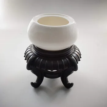 Artliving Plastičnih Orientalski Izrezljano Vazo Podstavek Stojala za Zaslon Črna,Rjava