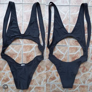 Bather 2020 Novih Golih trebuh izrežemo Seksi En Kos Kopalke Kopalne kopalke za ženske Ženske kopalke Monokini Bodysuit