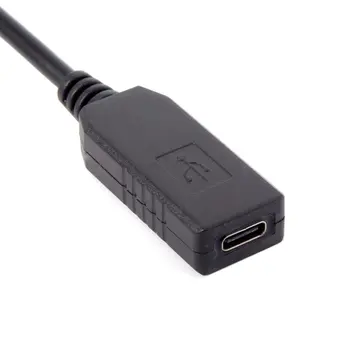 Cablecc USB 3.1 Vrste C, USB-C, DC 20V 5.5 2,5 mm & 2.1 mm Vtič PD Emulator Sproži Zaračuna Kabel za Prenosnik Črna