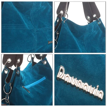 DAUNAVIA dame torba znamke torbice ženski velika torbica mehka vrečke velvet torbici torbice lady Messenger paketov 2019