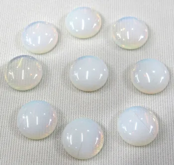 Debelo 50pcs 16 mm naravnega kamna krog Quartz crystal chrysoprase Ne luknjo kroglice za Nakit, izdelava ogrlica, prstan dodatki