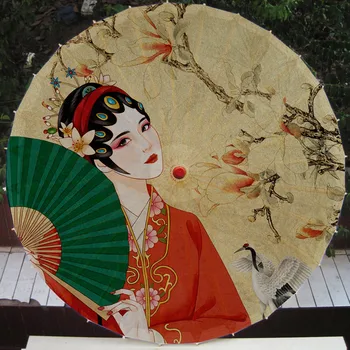 Dekoracijo Obrti Okriljem Vintage Kitajski Slog Vzorec Dežniki, Ples, Fotografija Rekviziti